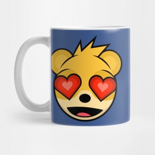 Lovestruck Yellow Bear Cockburn Mug